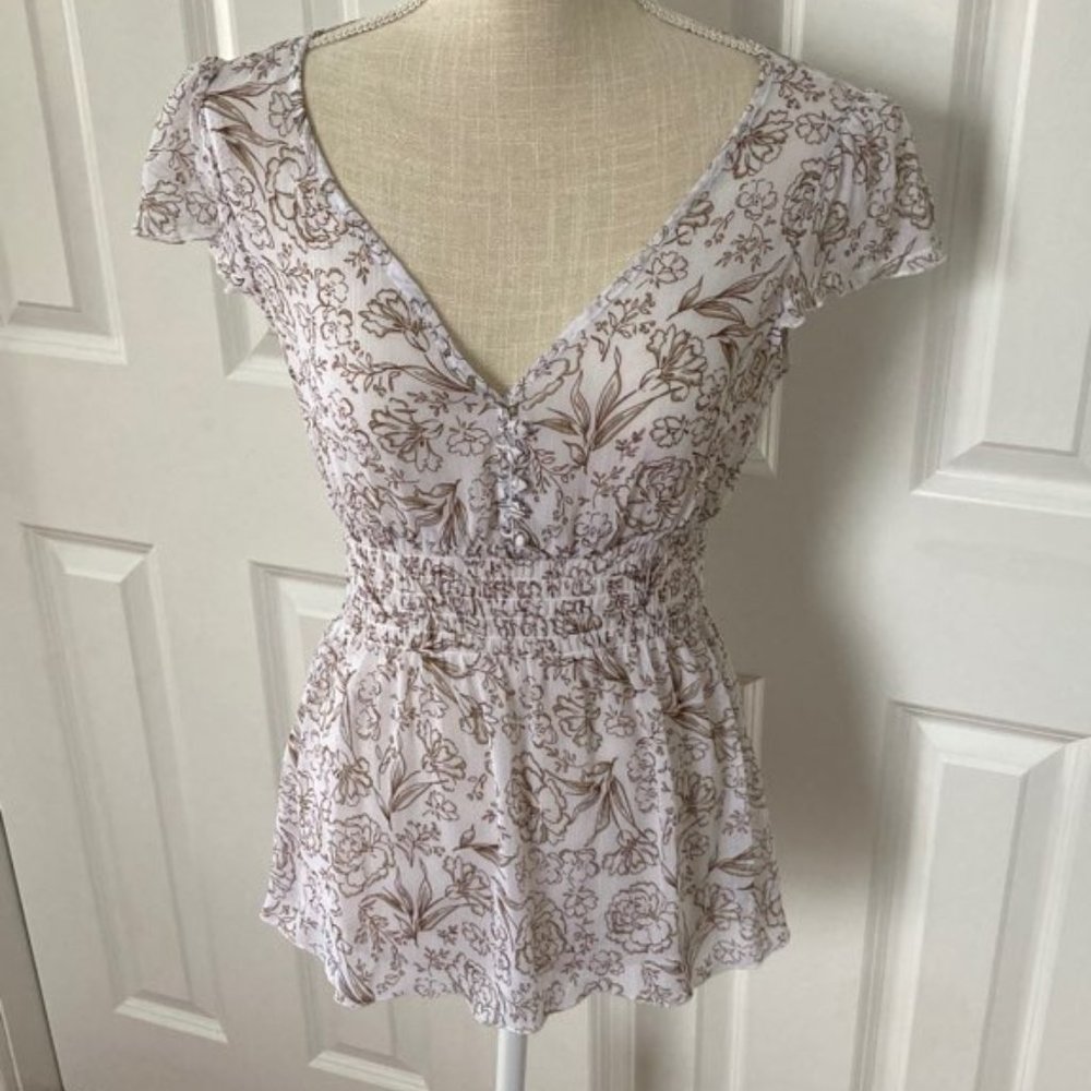 Sydney Tyler Floral Print Blouse - Picture 2 of 11